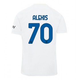 Inter Milan Alexis Sanchez #70 Auswärtstrikot 2023-24 Kurzarm